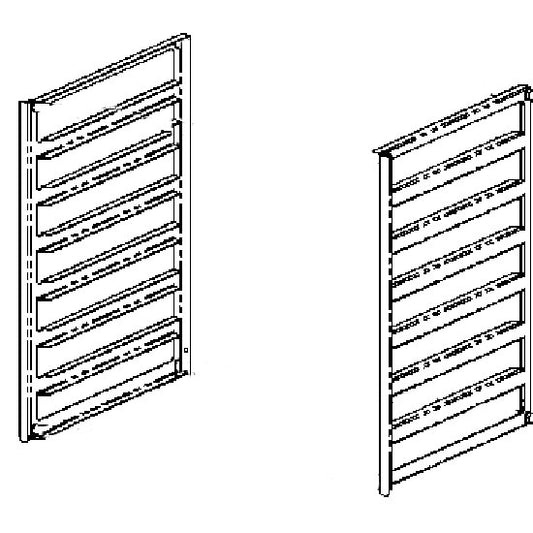 Umrüstkit von 10x GN 1/1 auf 8x 600x400 mm Backnorm — Virtus GP101
