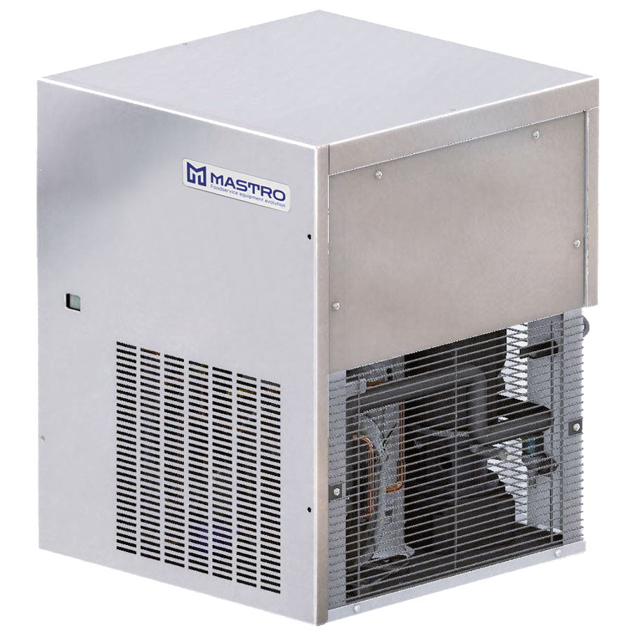 Granulateisbereiter für gepresstes Granulateis, Luftkühlung, 128 kg/24 h — Virtus H09FNE056