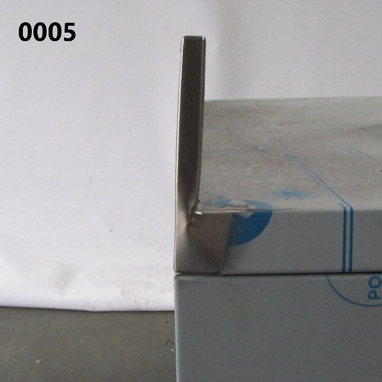Neutraler Arbeitsschrank mit Schiebetüren und Aufkantung, 1200x600 mm - BESCHÄDIGT — Virtus HCA0053BE (Ansicht 2)