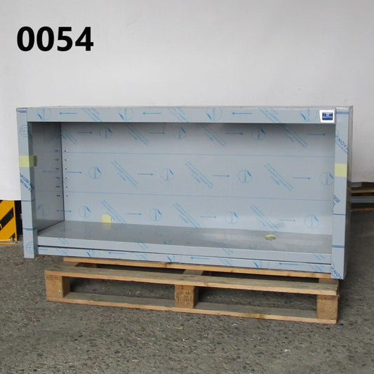Wandhängeschrank mit Zwischenboden, offen, 1400x400 mm - BESCHÄDIGT — Virtus HCC1005BE