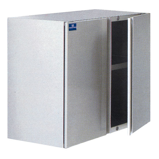 Wandhängeschrank mit 2 Flügeltüren und Zwischenboden, 800x400 mm — Virtus HCC1010