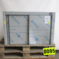 Wandhängeschrank mit Schiebetüren und Zwischenbord, 1000x400 mm - BESCHÄDIGT — Virtus HCC1011BE