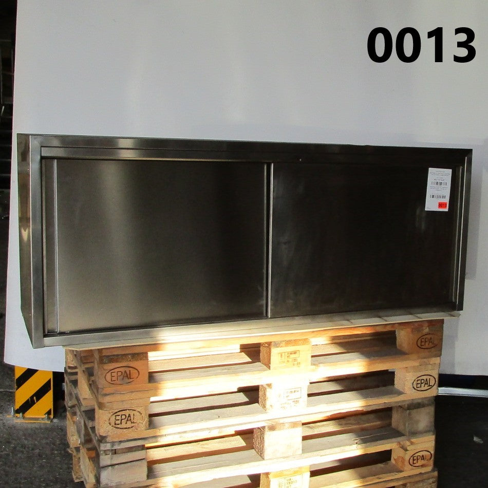 Wandhängeschrank mit Schiebetüren und Zwischenboden, 1600x400 mm - GEBRAUCHT — Virtus HCC1015GE