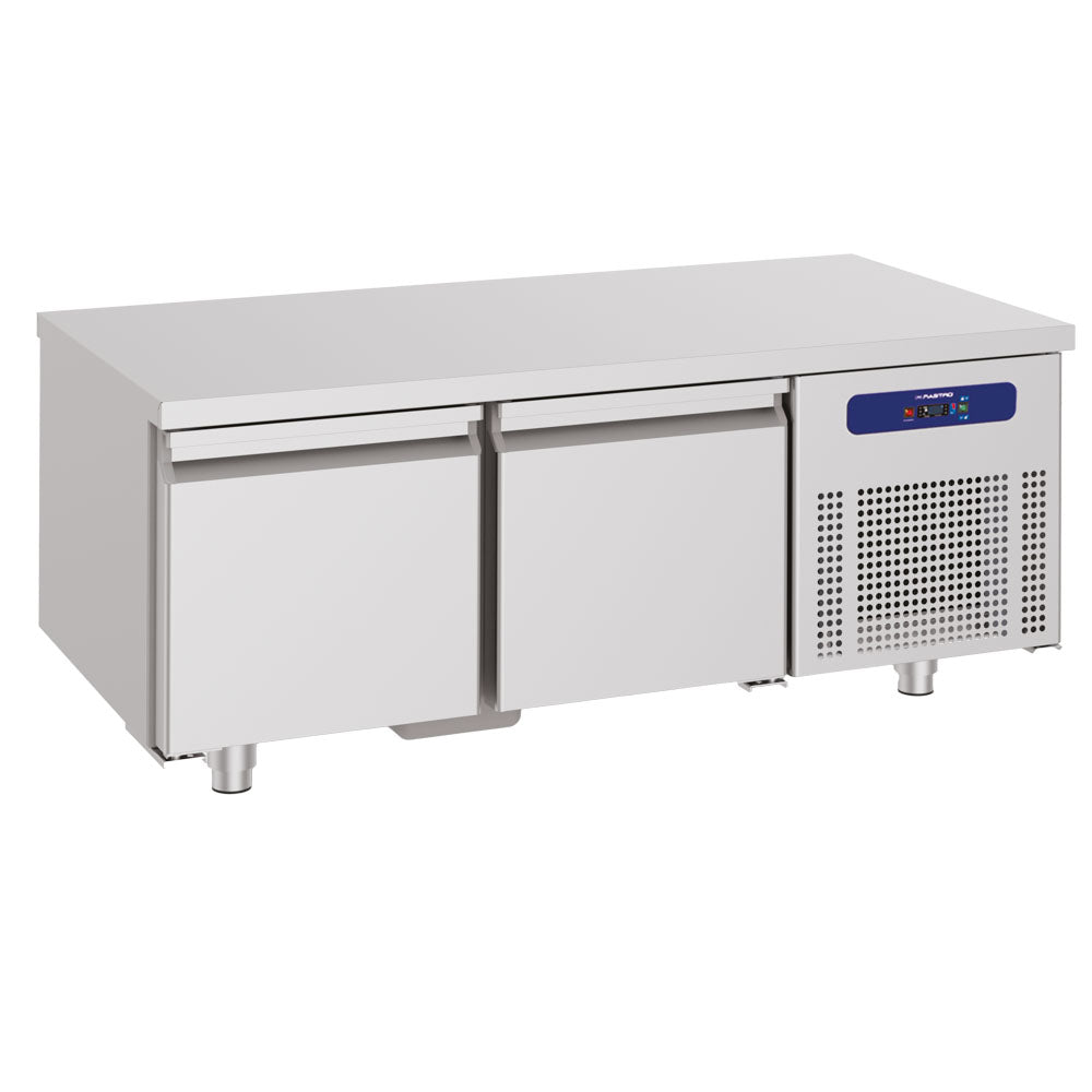 Kühlunterbau 700 mm mit 2 Schubladen GN 1/1 für Kochgeräte 900er Serie, 1200 mm — Virtus HCE2014/900