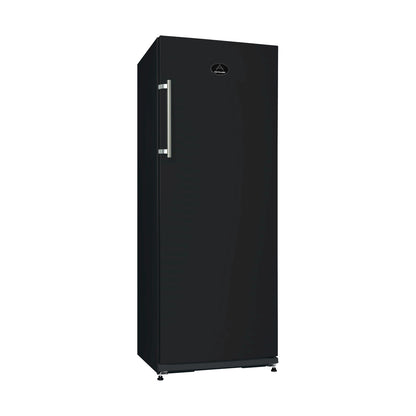 Lagerkühlschrank 310 Liter, 1 Volltür, Schwarz, 600 × 650 × 1630 mm | A&S HKS-296BB
