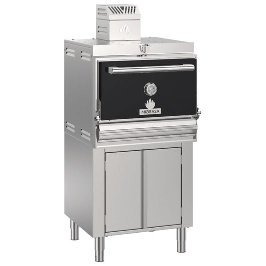 Charcoal oven on holding cabinet for approximately 110-130 covers — Virtus HMBAB110