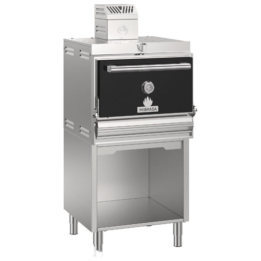 Charcoal oven on stand for approximately 110-130 covers — Virtus HMBMA110