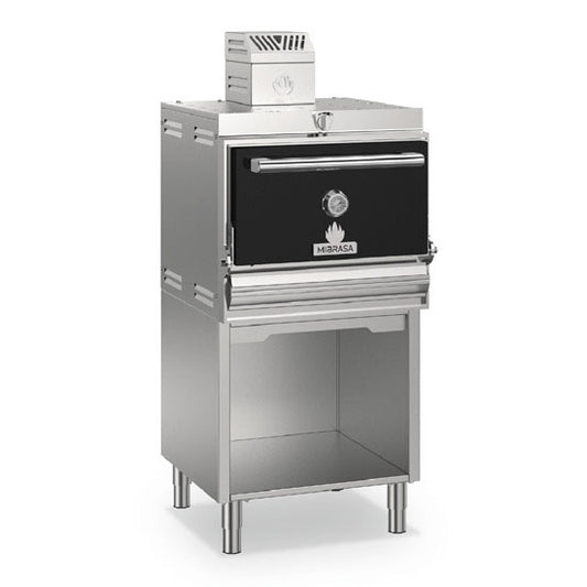 Charcoal oven on stand for approximately 75-95 covers — Virtus HMBMA75