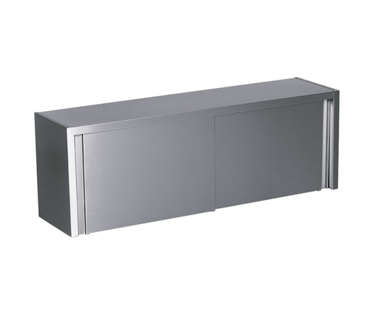 Wall cabinet with sliding doors, 2000 × 400 × 550 mm