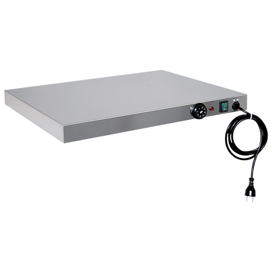 Warmhalteplatte aus Edelstahl 500x350 mm — Virtus ICA0014