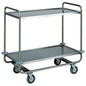 Service-Wagen in Edelstahl mit 2 Ebenen 1050x550 mm — Virtus IFA0001