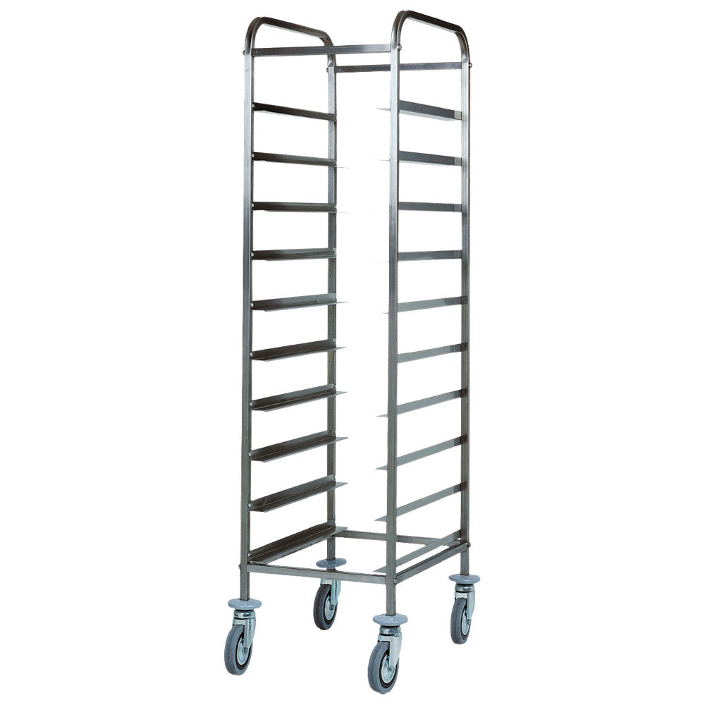 Transportwagen für GN Bleche, 10x GN 1/1, H=120 mm — Virtus IFA0031