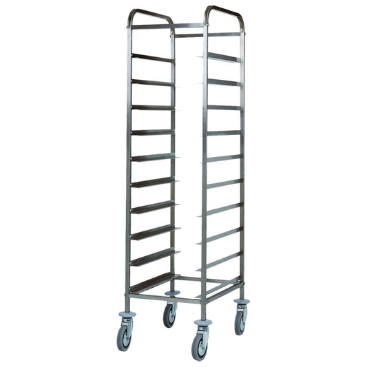 Transportwagen für GN Bleche, 10x GN 1/1, H=120 mm — Virtus IFA0031