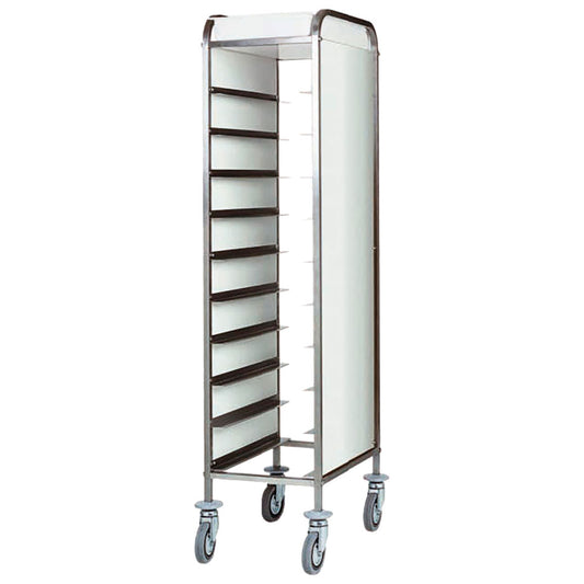 Transportwagen für GN Bleche mit Seitenverkleidung, 10x GN 1/1, H=120 mm — Virtus IFA0034