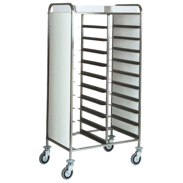 Transportwagen für GN Bleche mit Seitenverkleidung, 20x GN 1/1, H=120 mm — Virtus IFA0035