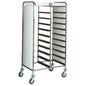 Transportwagen für GN Bleche mit Seitenverkleidung, 20x GN 1/1, H=120 mm — Virtus IFA0035