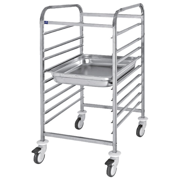 Transportwagen für GN-Behälter, 9x GN 1/1 H=65 mm — Virtus IFA0050