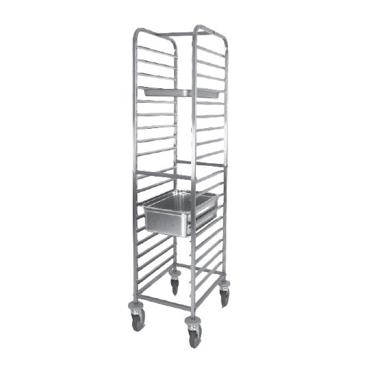 Transportwagen für GN-Behälter, 17x GN 1/1 H=65 mm — Virtus IFA0051