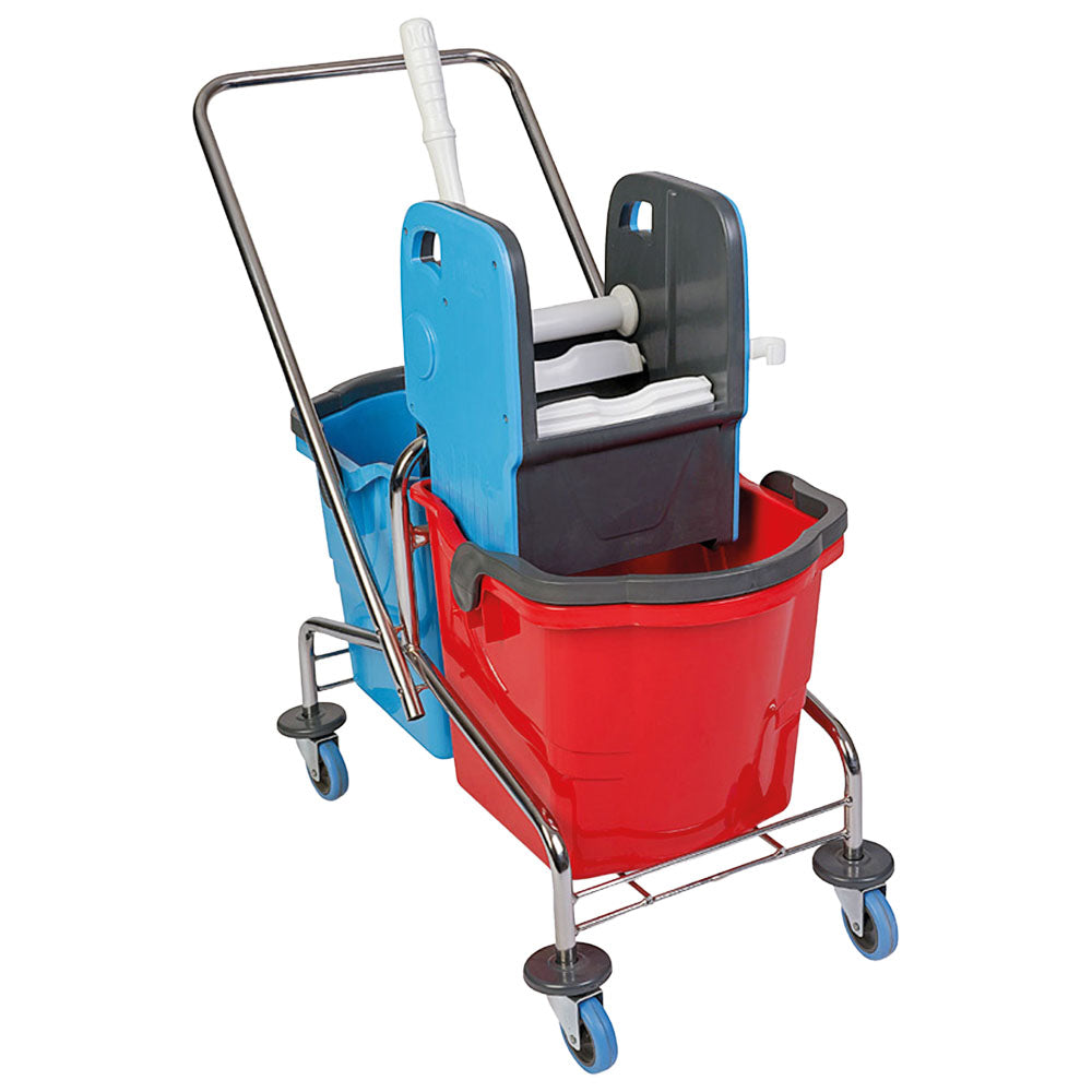Moppwagen 2x 25 Liter — Virtus IFC0009