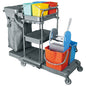 Reinigungswagen mit Sackhalter und Moppeimer — Virtus IFC0016