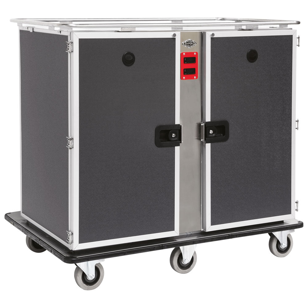 Bankettwagen beheizt für 12+12x GN 1/1 max. H= 65 mm, +65°/+75°C — Virtus IFH0014