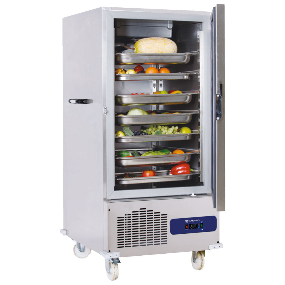 Tiefkühlschrank für Bleche auf Rädern, 12x GN 2/1, -18°/-20 °C — Virtus IFI0052