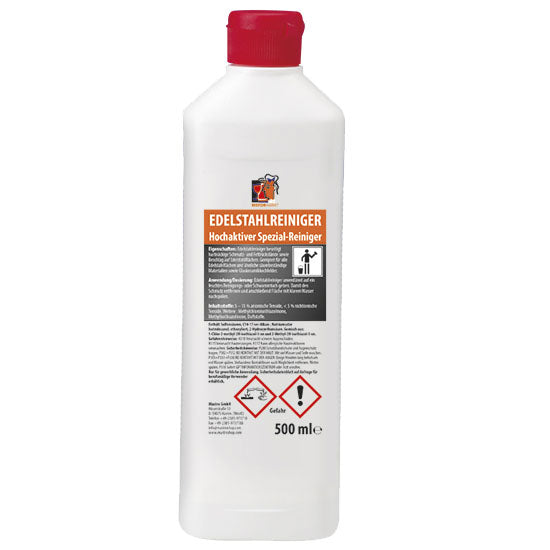 Edelstahlreiniger flüssig, 0,5 Liter — Virtus KDDI05L Restposten