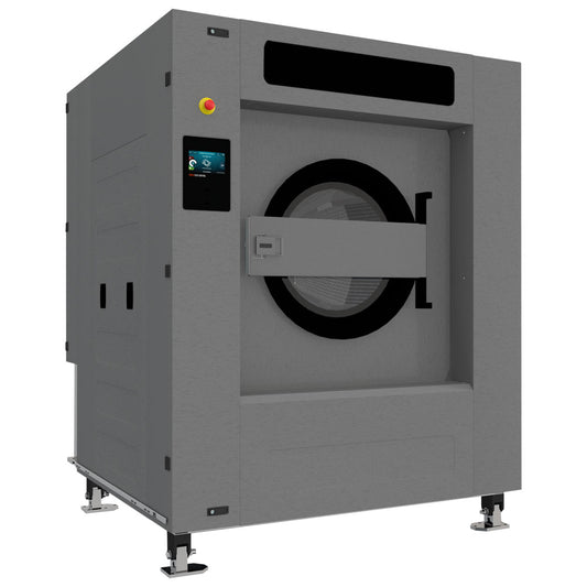 Hochschleuder-Waschmaschine 77 kg (1:10) mit Touch Plus Bedienung und Ablaufventil — Virtus LA80CTP2E