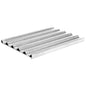Perforiertes Aluminiumblech 600x400 für 5 Baguettes, silikoniert — Virtus LEC30004