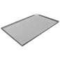 Backblech aus Aluminium unbeschichtet, 600x400 mm - 4 Seiten 90°, gelocht — Virtus LEC30010