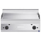 Gas-Grillplatte, Tischmodell, verchromt glatt — Virtus MS6510FTGCRT