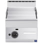 Gas-Grillplatte, Tischmodell, verchromt glatt — Virtus MS654FTGCRT