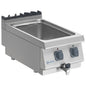 Elektro-Bainmarie, Tischmodell, GN 1/2 + GN 1/3 h=150 mm — Virtus MS74BMET