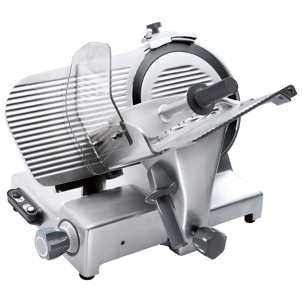 Aufschnittmaschine, Schrägschneidermodell, Messer ø 350 mm — Virtus PALLADIO350