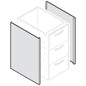 Abschlussseitenwand links, 600x850 mm — Virtus RB346085