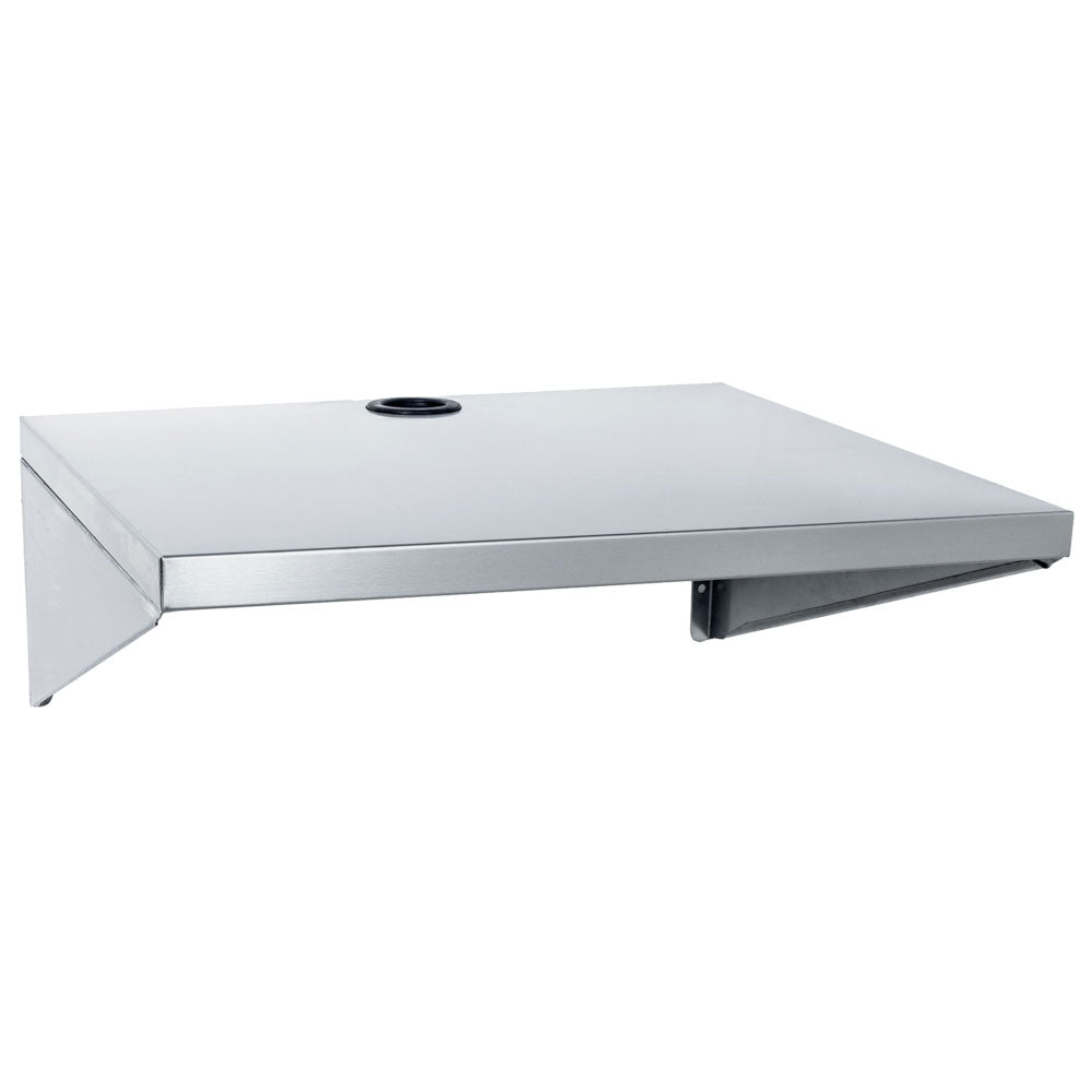 Wandregal für Mikrowellenherde, 400x600 mm — Virtus RFM6040