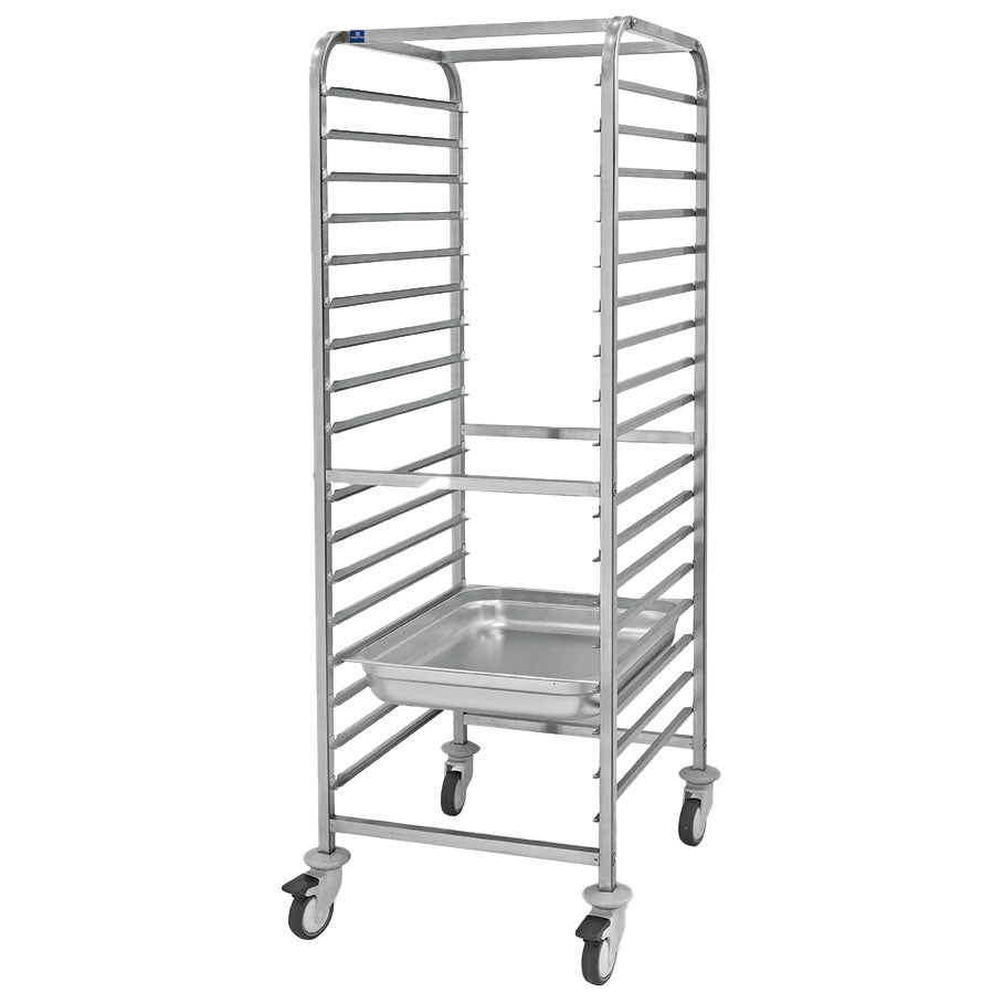 Transportwagen für GN-Behälter, 17x GN 2/1 H=65 mm — Virtus RICR22/E