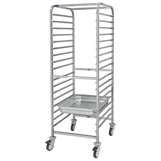 Transportwagen für GN-Behälter, 17x GN 2/1 H=65 mm — Virtus RICR22/E