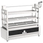 Robatayaki Holzkohlegrill mit 3 Ebenen (2 höhenverstellbar), 623 mm — Virtus RMSE60