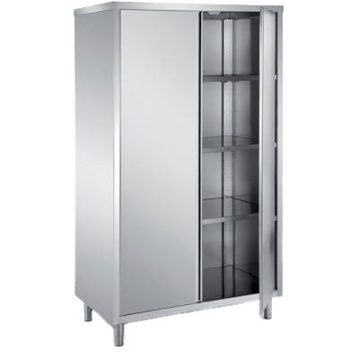 Hochschrank mit Flügeltür und 3 Borde, 1000x700 mm — Virtus SAVB207010
