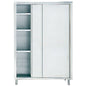 Hochschrank mit Schiebetüren und 3 Borde, 2000x700 mm — Virtus SAVS20720