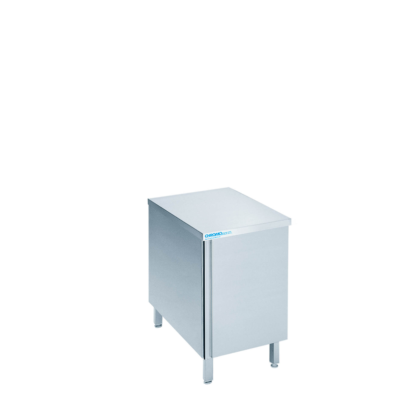 Arbeitsschrank mit Flügeltür, mit Tischplatte allseits ab, 500 × 600 × 850/900 mm