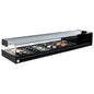 Sushikühltheke mit gerader Frontverglasung, 6x GN 1/3 H=40 mm — Virtus SHSFR6I