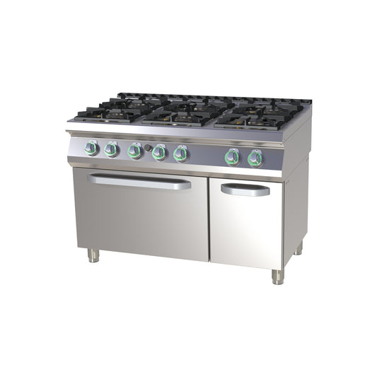 Thermik Series 700, gas stove with electric oven, SPT-780/21GE | A&S SPT-7120/21GE