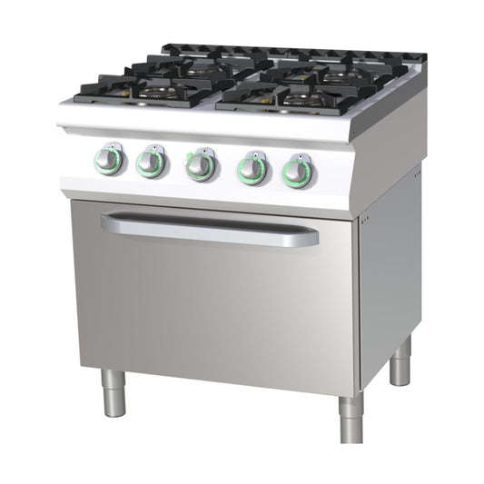 Thermik Series 700, gas hob with electric oven | A&S SPT-780/11GE