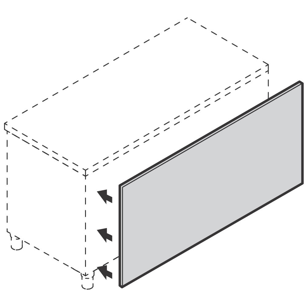 Frontverkleidung mit Modulpaneelen, 1500 mm — Virtus SSSV150