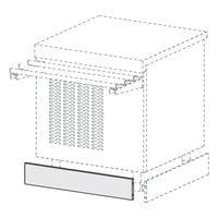 Front-Sockelblende, Einspannverbindung, 2000 mm | Virtus SSZTL20