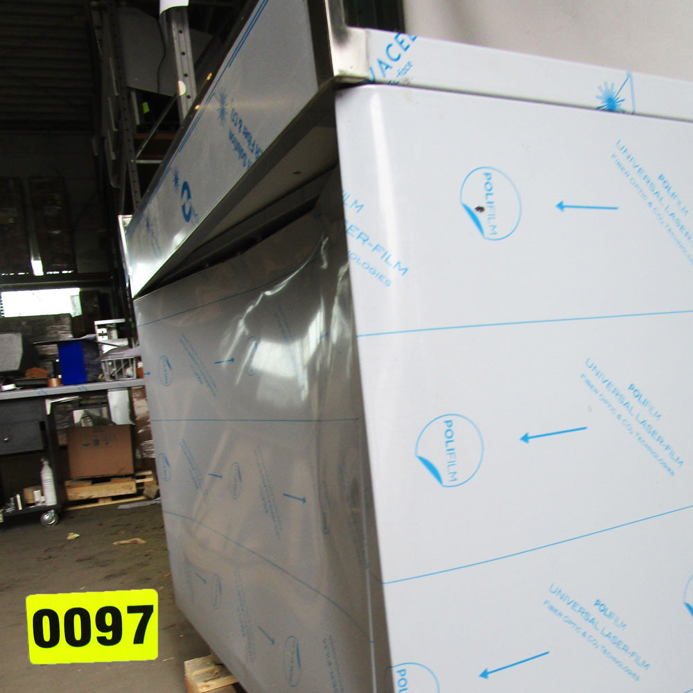 Neutraler Arbeitsschrank, Eck-Modell, mit Flügeltür und Aufkantung, 1000x700 mm - BESCHÄDIGT — Virtus STABA71BE (Ansicht 4)