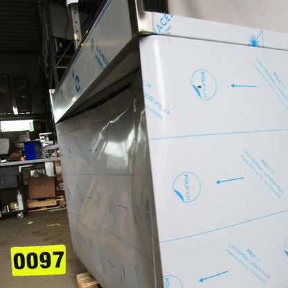 Neutraler Arbeitsschrank, Eck-Modell, mit Flügeltür und Aufkantung, 1000x700 mm - BESCHÄDIGT — Virtus STABA71BE (Ansicht 4)