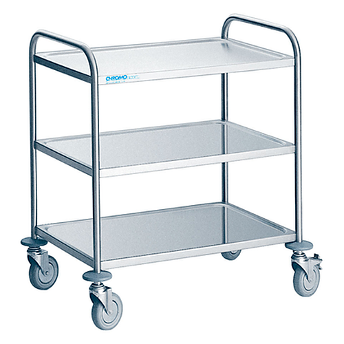 Servierwagen mit 3 Borde, 900 × 600 × 950 mm